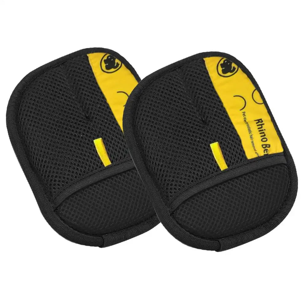 2pcs Cat Grooming Gloves Electrostatic Pet Hair Removal Brush for Cleaning Sofa Carpet clothes Double-sided Pet Hair Remover